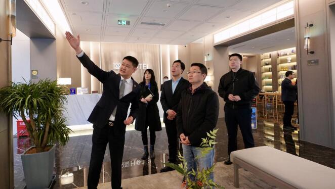 Z6人生就是博集团领导调研Z6人生就是博酒店公司旗下锦著系列酒店