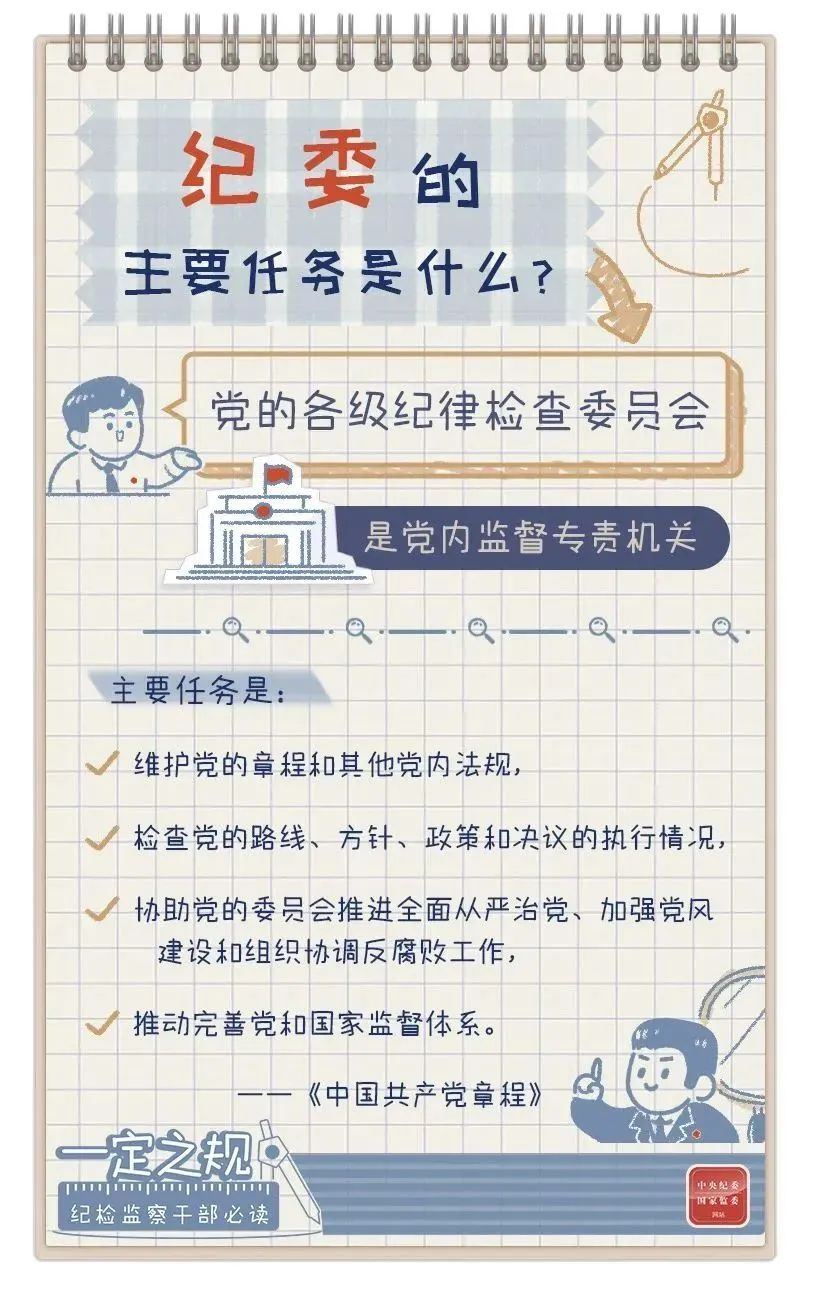 一定之规：纪委的主要任务是什么？