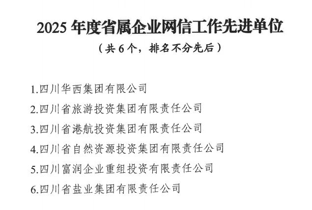 喜报！省Z6人生就是博集团获评2025年度省属企业网信工作先进单位